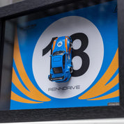8INCH PORSCHE 993 BLUE