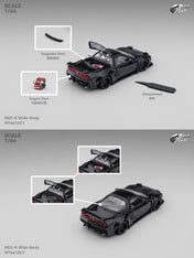 MicroTurbo MT 1:64 Alloy Model! NSX First Generation Mk1 NA1, Type R