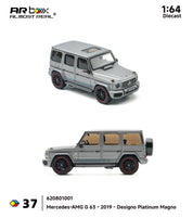 AR Box 1/64 Mercedes-Benz G-Class G Class Big G W463A - Matte Platinum Grey