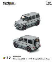 AR Box 1/64 Mercedes-Benz G-Class G Class Big G W463A - Matte Platinum Grey