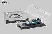 HKM 1:64 保时捷 911 (992) GT3 R Rennsport - 蓝色