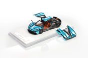 HKM Premium 1:64 Alloy Model ! Huayra Coupe 2014 Chrome Blue