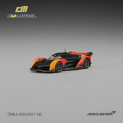 CM MODEL - 1:64 McLaren Solus GT 2023 Greenwood Festival of Speed Timed Shootout Winner – Orange