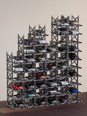 10 Parking spaces parking rack for scale 1/64