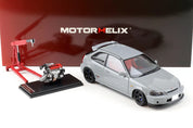 1:18 本田思域TYPE R (EK9) – 纳多灰 – MOTORHELIX