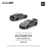POP RACE 1/64 - STINGER GTR DARK CHROME