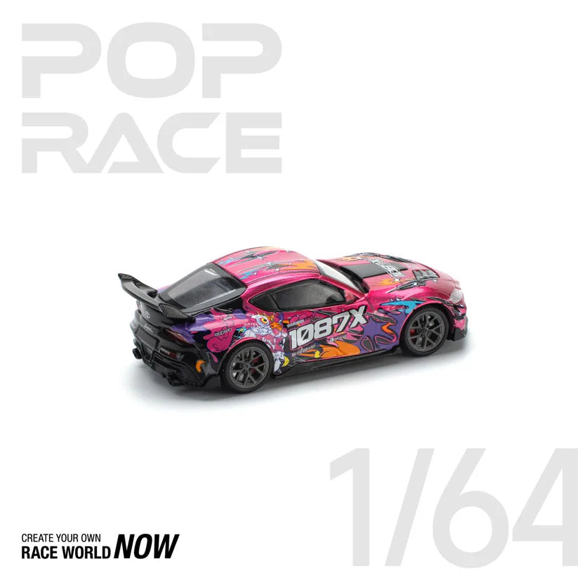 POP RACE 1:64 DARWIN PRO 66G WBK SUPRA (A90) 1087X LION DANCE - PRE ORDER