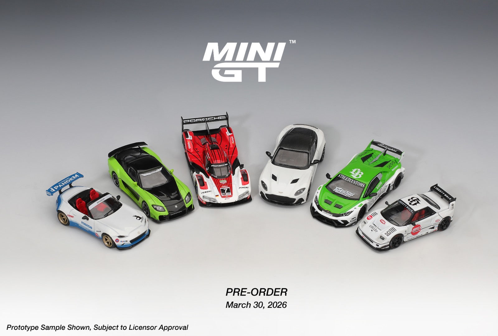 MINIGT 1/64 Aston Martin DBS Stratus White