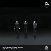 MOREART1:64 PROFESSIONAL AGENT ACTION FIGURE SET SIMULATION RESIN MODEL