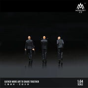 MOREART1:64 PROFESSIONAL AGENT ACTION FIGURE SET SIMULATION RESIN MODEL