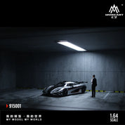 MOREART1:64 UNDERGROUND PARKING GARAGE LIGHTING VERSION ASSEMBLY SCENE MODEL