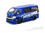 TARMAC WORKS 1:64 TOYOTA HIACE WIDEBODY TOYO TIRES T64-038-TOYO