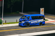TARMAC WORKS 1:64 TOYOTA HIACE WIDEBODY TOYO TIRES T64-038-TOYO