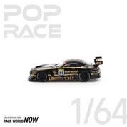 POP RACE 1/64 LBWK AMG GT3 EVO - BLACK NEW TOOLING