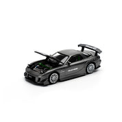 MAZDA RX7 RE-AMEMIYA - GUN METAL - POP RACE