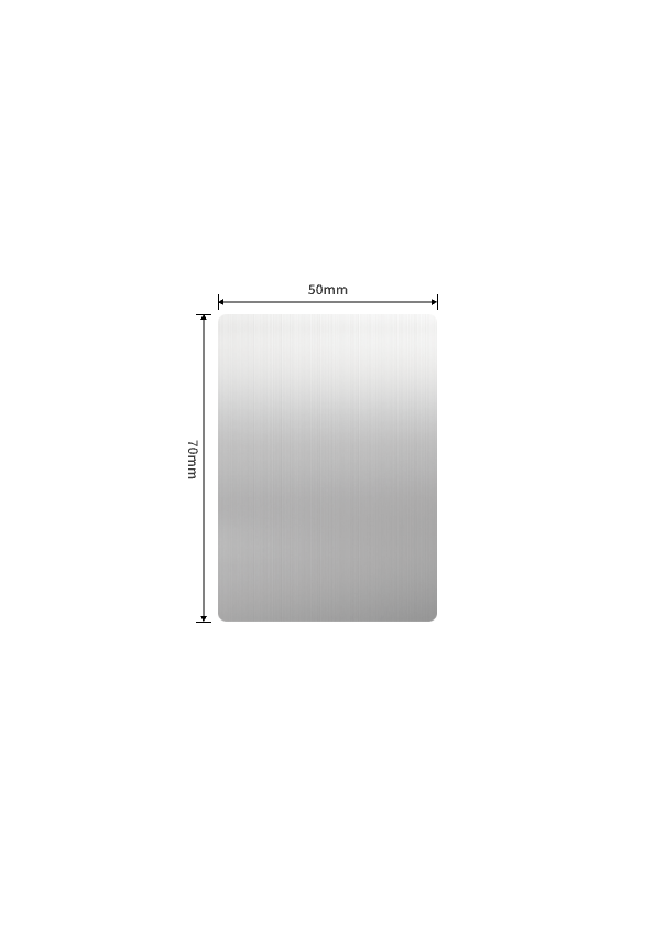 BS50*70-80Brushed Slv
