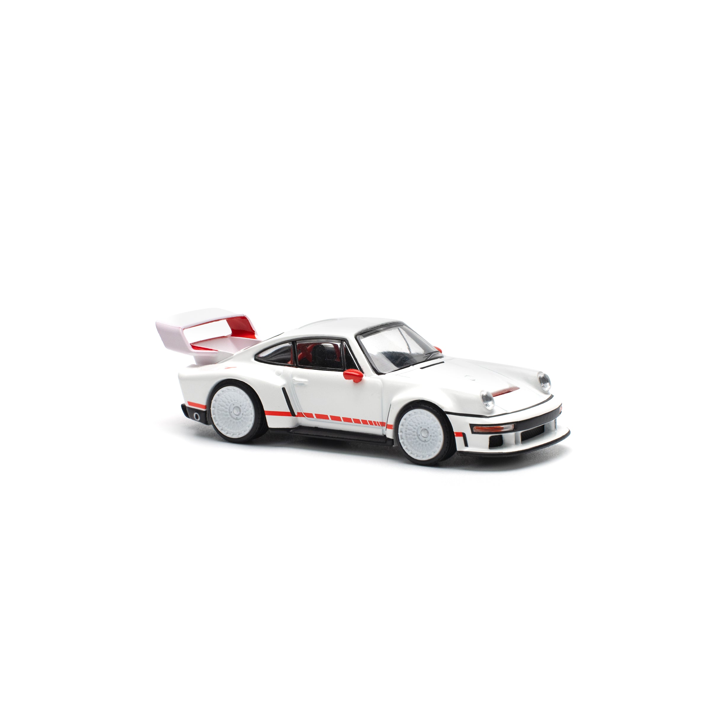 POP RACE 1:64 SINGER DLS TURBO (TRACK) - WHITE