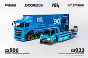 GCD 1/64 LBWK MITSUBISHI FUSO SUPER GREAT Container Truck