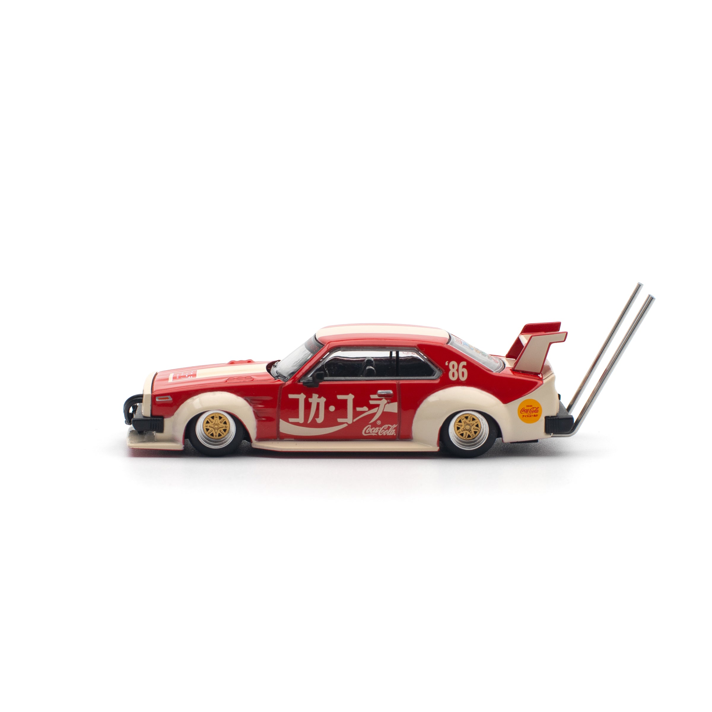 POPRACE 1/64 NISSAN SKYLINE C210 KAIDO RACER BOSOZOKU STYLE COCA COLA
