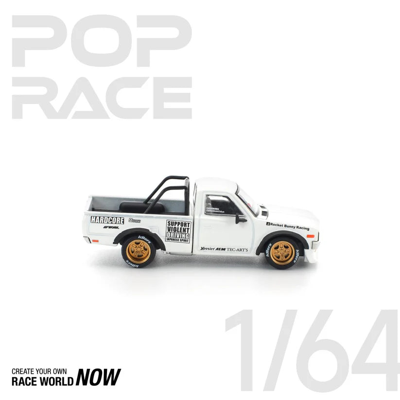 PANDEM DATSUN 620 WHITE BY POP RACE - PRE ORDER