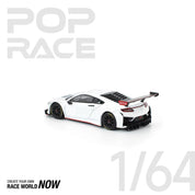 POP RACE 1:64 HONDA NSX GT3 EVO22 – WHITE - PRE ORDER