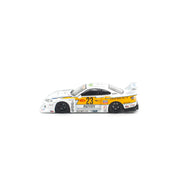 POP RACE 1/64 - LB SUPER SILHOUETTE S15 SILVIA WHITE