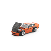POP RACE 1/64 PANDEM 280ZX ORANGE