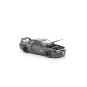POP RACE 1/64 PANDEM R32 GUN METAL NEW TOOLING