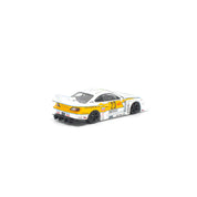 POP RACE 1/64 - LB SUPER SILHOUETTE S15 SILVIA WHITE