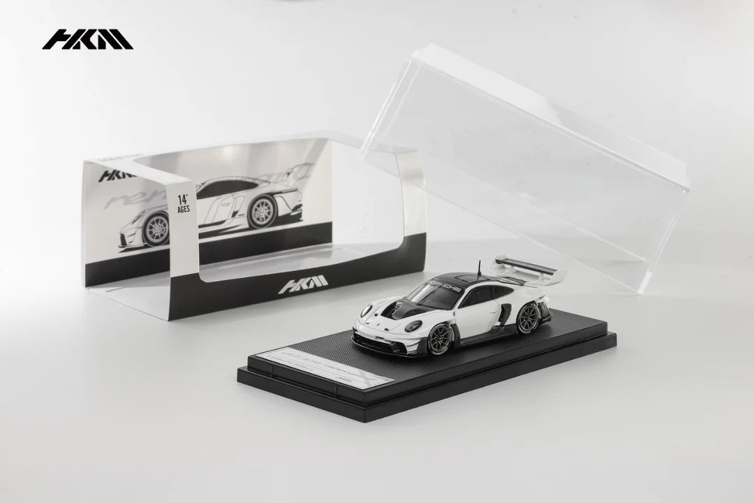 HKM PREMIUM - PORSCHE 911 (992) GT3 R RENNSPORT - WHITE