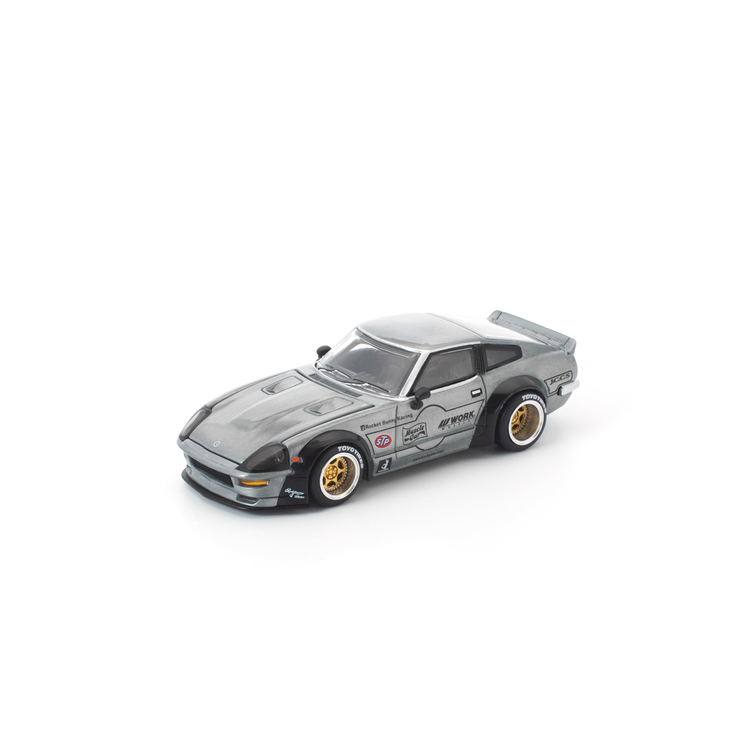 POP RACE 1/64 - PANDEM 280ZX RAW METAL
