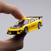 POP RACE MAZDA RX-7 (FD3S) RE-AMEMIYA WIDEBODY – YELLOW