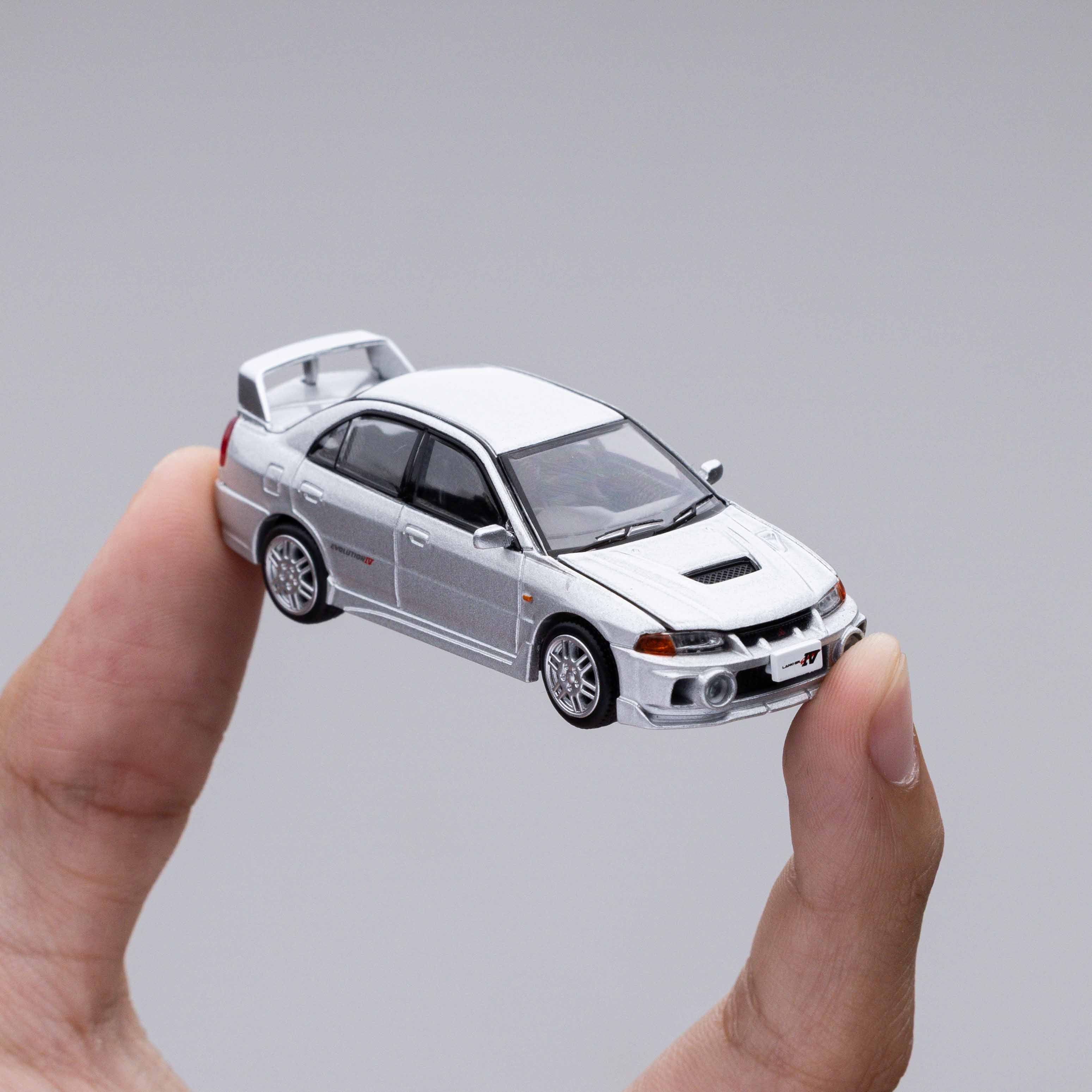 POPRACE PR64-140 Mitsubishi Lancer Evolution IV Sliver 1/64