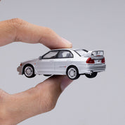 POPRACE PR64-140 Mitsubishi Lancer Evolution IV Sliver 1/64