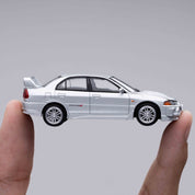 POPRACE PR64-140 Mitsubishi Lancer Evolution IV Sliver 1/64