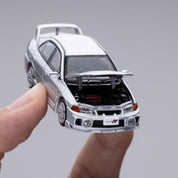 POPRACE PR64-140 Mitsubishi Lancer Evolution IV Sliver 1/64