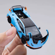 1/64 LAMBORGHINI HURACÁN STO BLU LAUFEY/ARANCIO XANTO