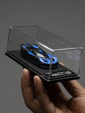 Rhino Model RM 1/64 Bugatti bolide blue