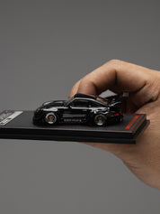 IGNITION MODEL 1:64 PORSCHE RWB 993 MATTE BLACK  IG3870