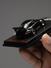 IGNITION MODEL 1:64 PORSCHE RWB 993 MATTE BLACK  IG3870
