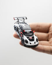 MINIGT 1/64 - Porsche 911 GT3 R #77 AO Racing 2025 IMSA  Petit Le Mans BL