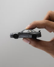 MINIGT - 1/64 Nissan Skyline GT-R Dark Metal Gray (NISMO BNR34 CRS Version)