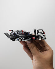 H300 Flated Transport Trailer For Porsche 911 GT3 #77 AO Racing