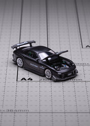 MAZDA RX7 RE-AMEMIYA - GUN METAL - POP RACE