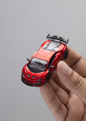 King Model 1:64 Hurricane Huracan DarwinPRO The "Lilith" Lilith WBK Transparent Red