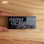MINIGT 1:64 Lamborghini Aventador SVJ 63 Roadster Nero Aldebaran