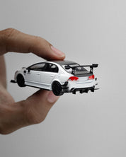 Microturbo - 1/64 Custom FD2 Spoon - Metallic White