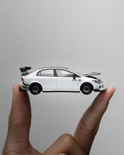 Microturbo - 1/64 Custom FD2 Spoon - Metallic White
