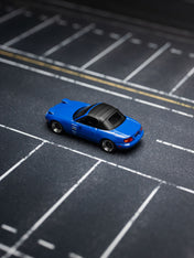 MINI GT：1/64 马自达 Miata MX-5 (NA) 改装版 6.75 深蓝色 右舵