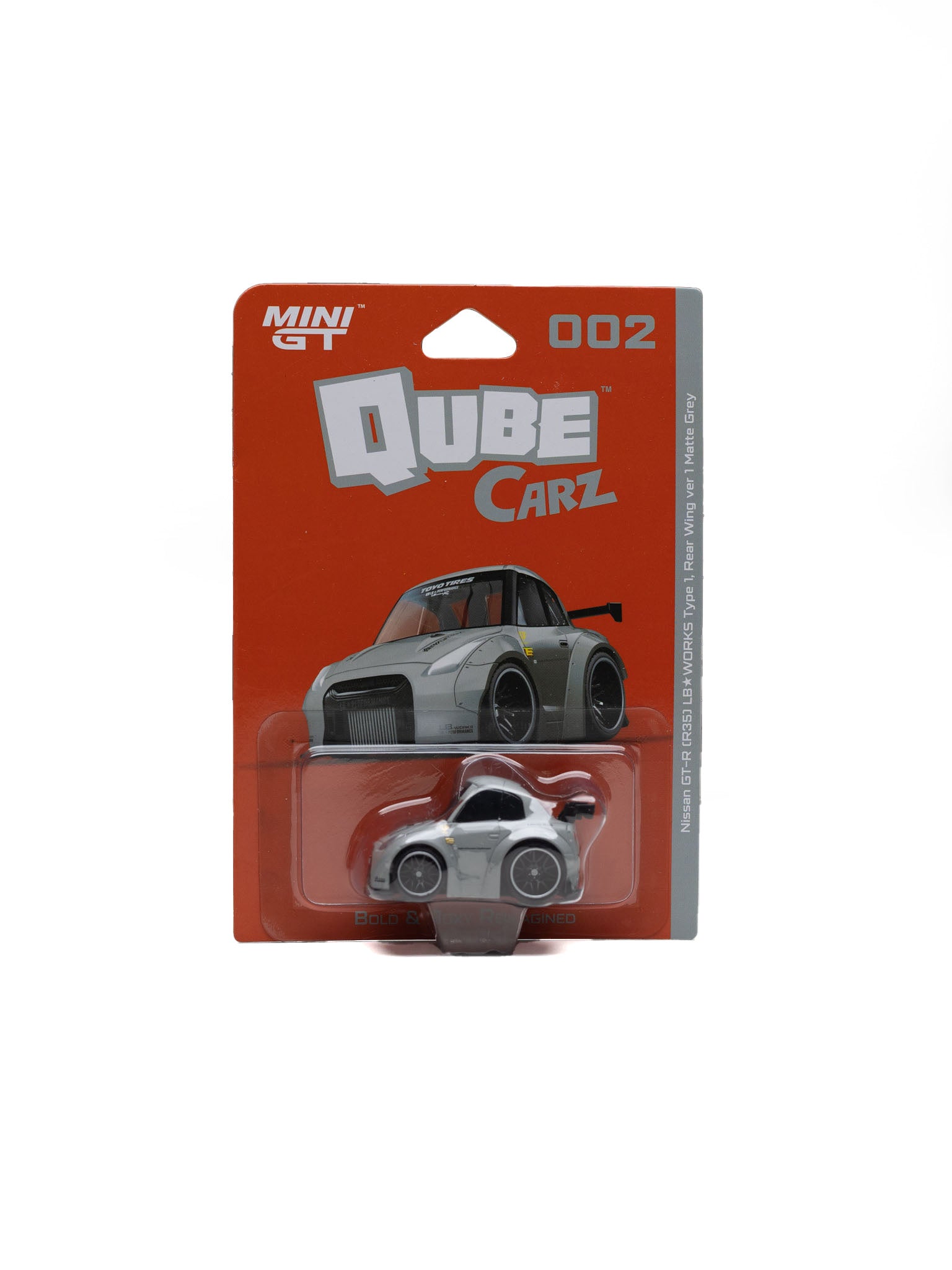 QubeCarz 1/64 - 002 Nissan GTR R34 LB Work Type 1